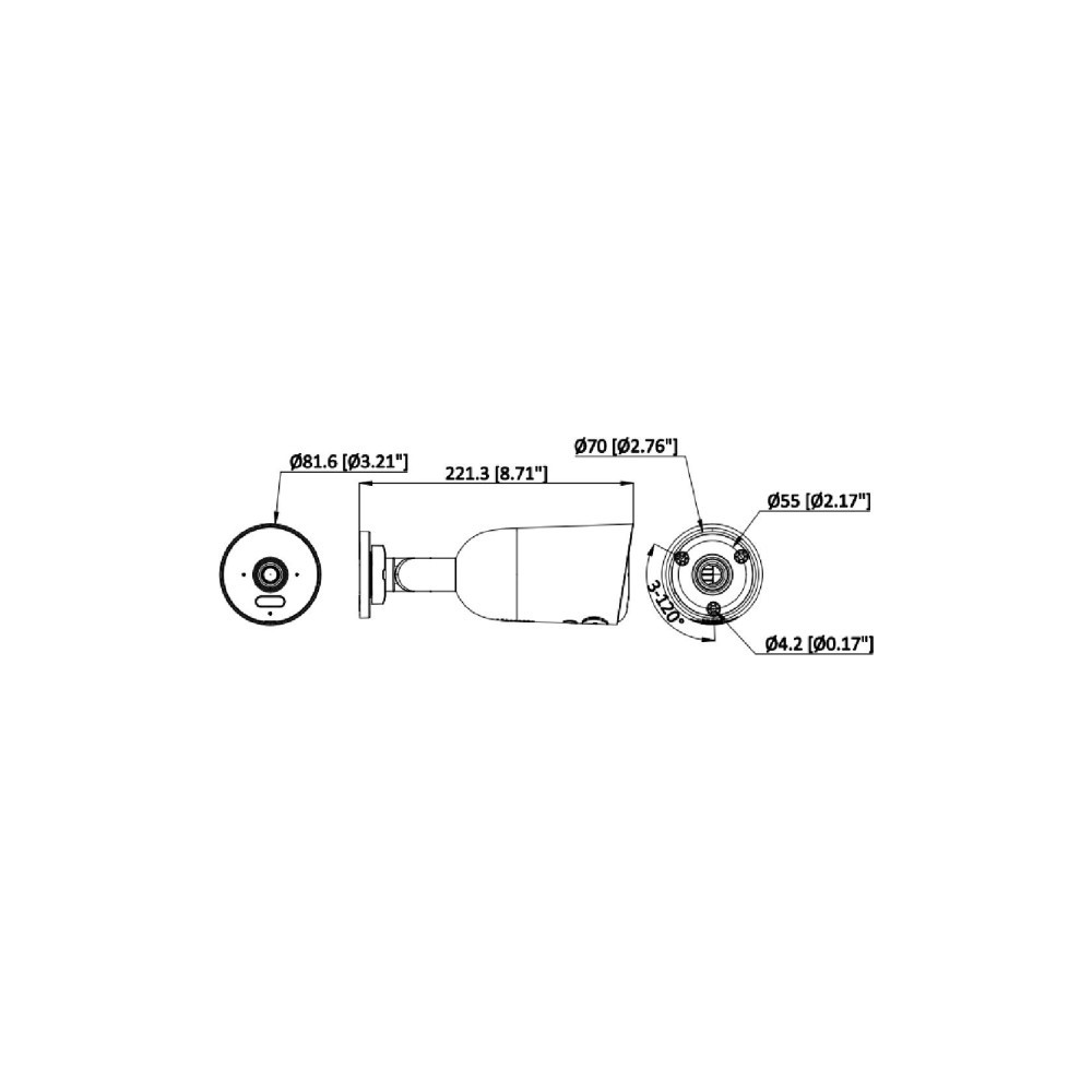 Kamera bezprzewodowa IP Hikvision DS-2CFS04/4G(2.8mm)