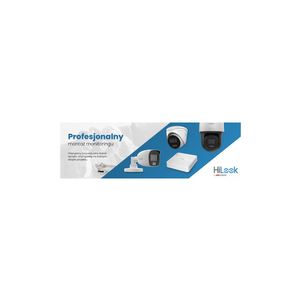 Kamera IP Hilook IPC-T241H-C Black kopułka 4MP IR20m