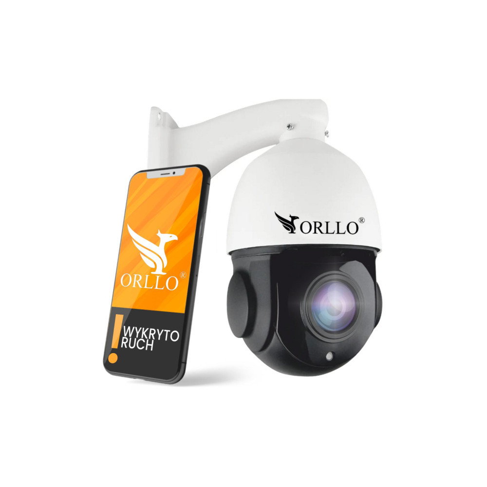 Kamera IP Orllo R2 PRO+ zewnętrzna obrotowa POE zoom x 22