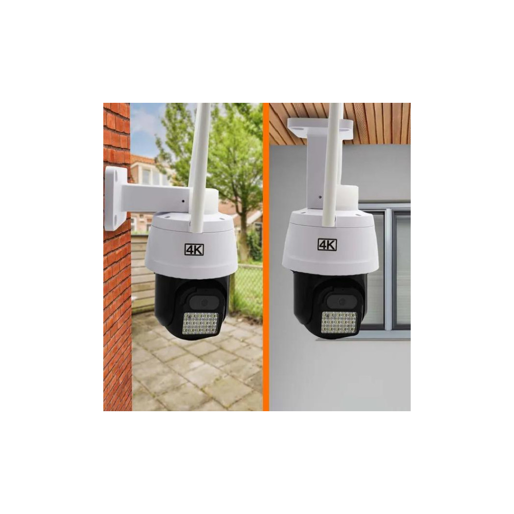 Kamera IP ORLLO Z17 Ultra 4K zewnętrzna obrotowa GSM na kartę SIM 8MPx