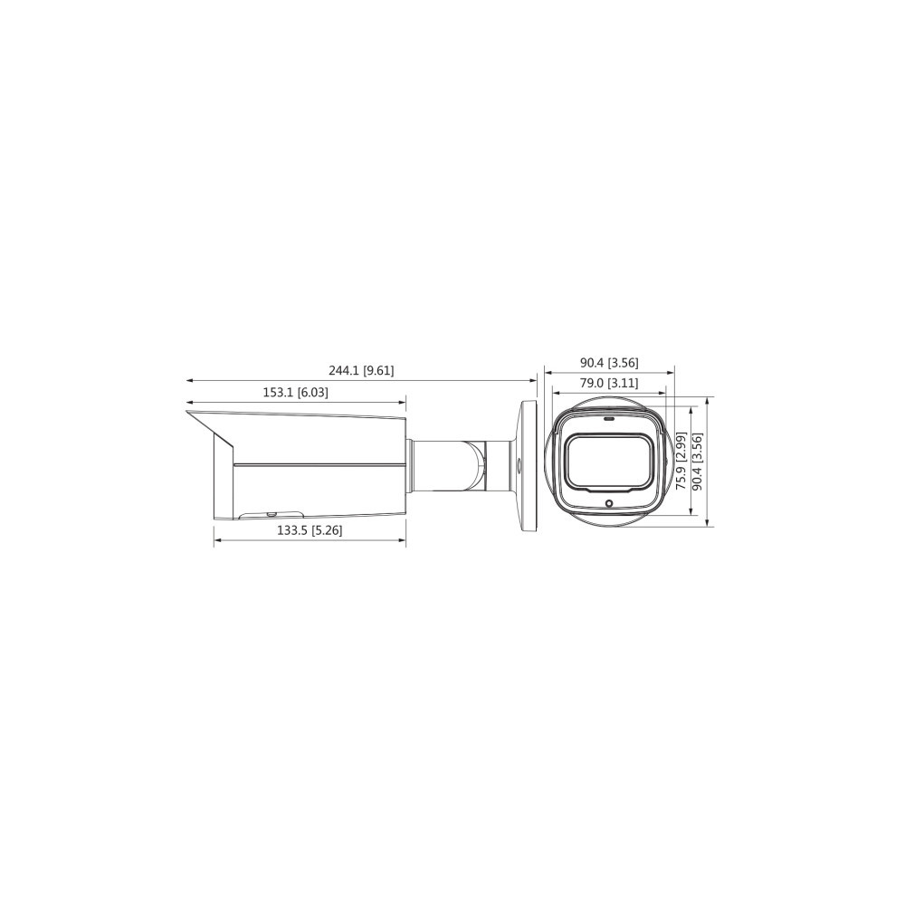 KAMERA IP DAHUA IPC-HFW1230T-ZS-2812-S5