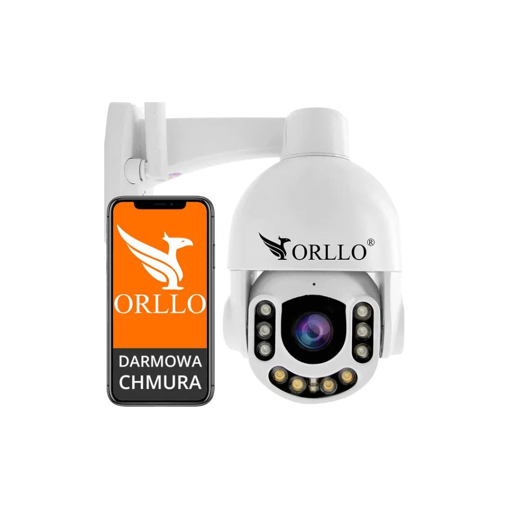 Kamera IP Orllo Z7 Pro zewnętrzna obrotowa GSM 4MPx