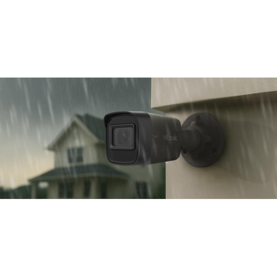 Kamera IP Hilook IPC-B141H-C Black tuba 4MP 2.8mm IR20m PoE