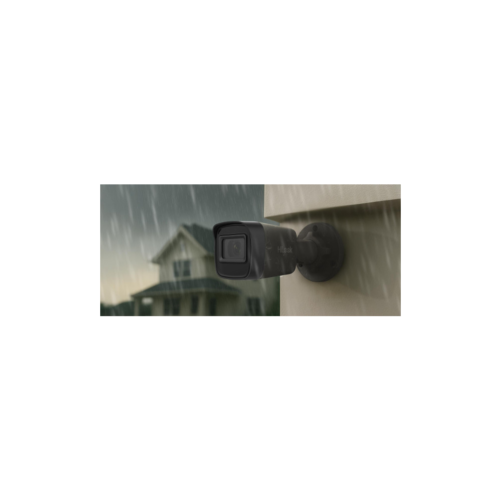 Kamera IP Hilook IPC-B141H-C Black tuba 4MP 2.8mm IR20m PoE