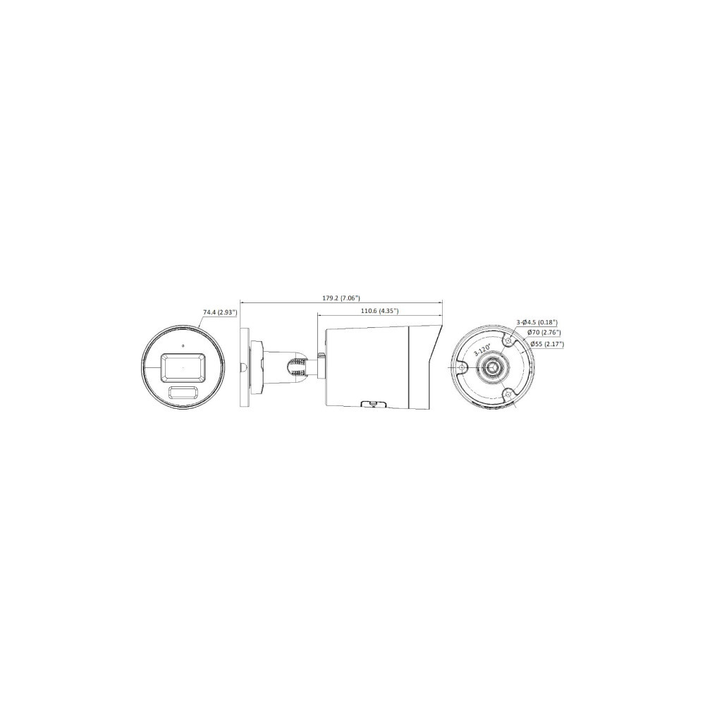 Kamera IP Hikvision DS-2CD2086G2H-IU 2.8mm EF PL