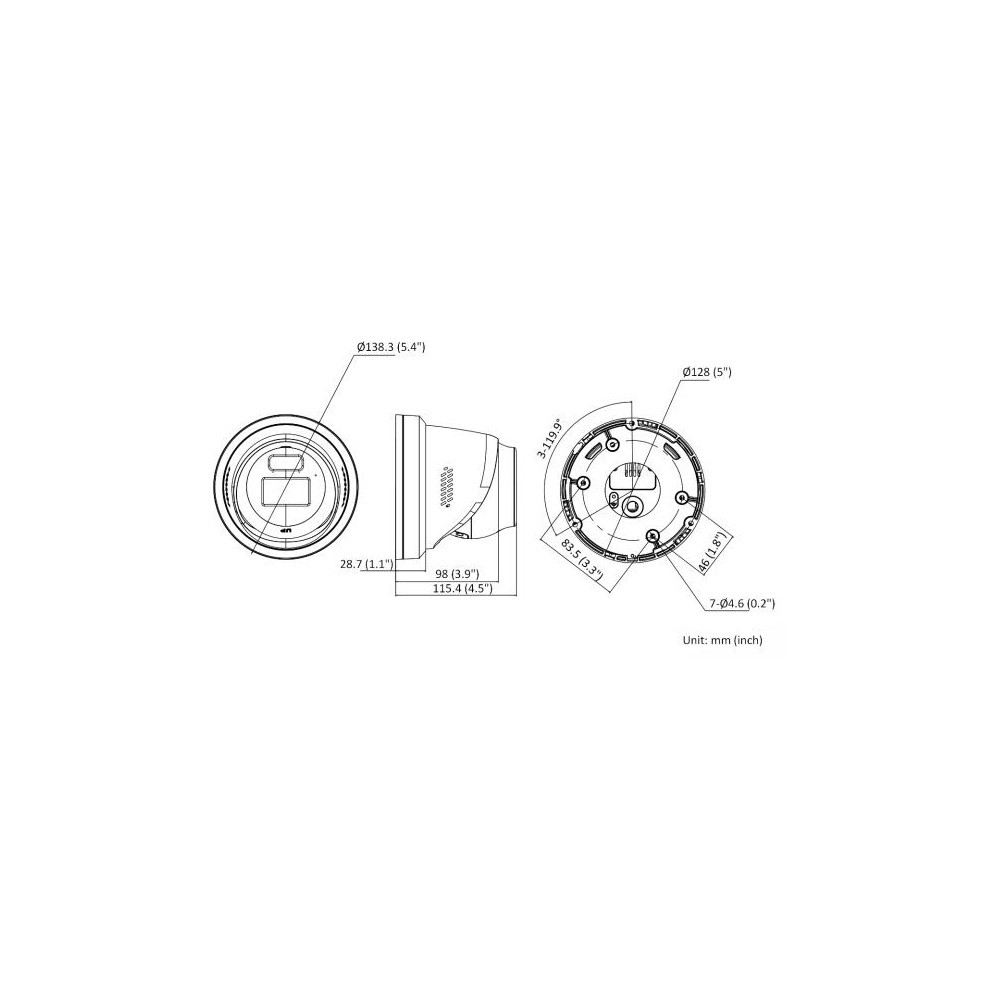 Kamera IP Hikvision DS-2CD2346G3-IZS2UY/SL(2.8/4mm)