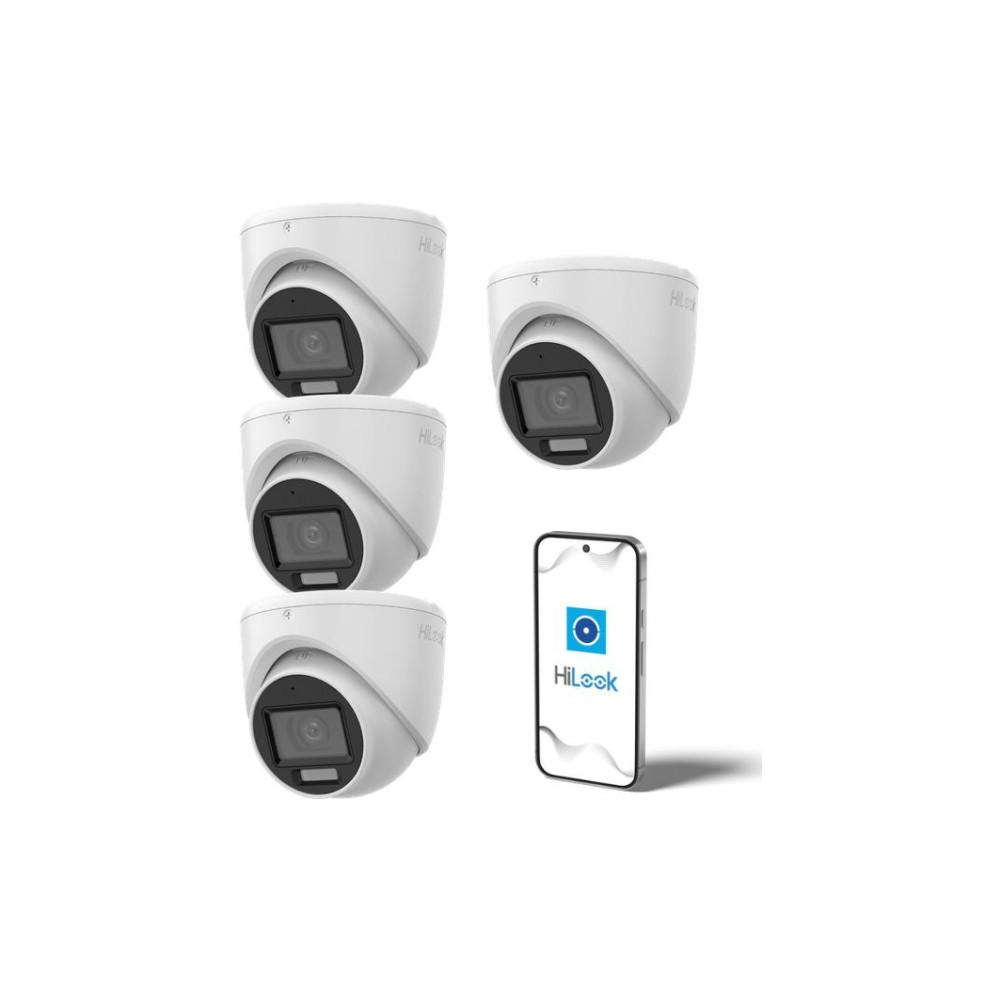 Kamera 4w1 Hilook by Hikvision kopułka 8MP TVI-T8M-20DL Opakowanie zbiorcze 4szt.