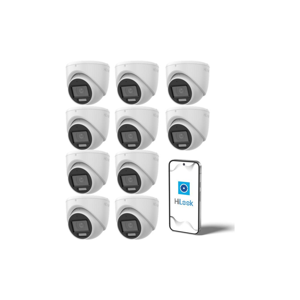 Kamera 4w1 Hilook by Hikvision kopułka 8MP TVI-T8M-20DL Opakowanie zbiorcze 10szt.