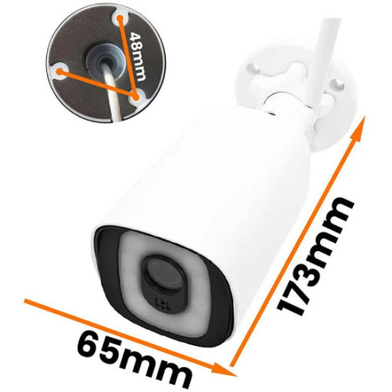 Kamera IP Orllo TZ4 Pro Wi-Fi tuba 6MP Tuya