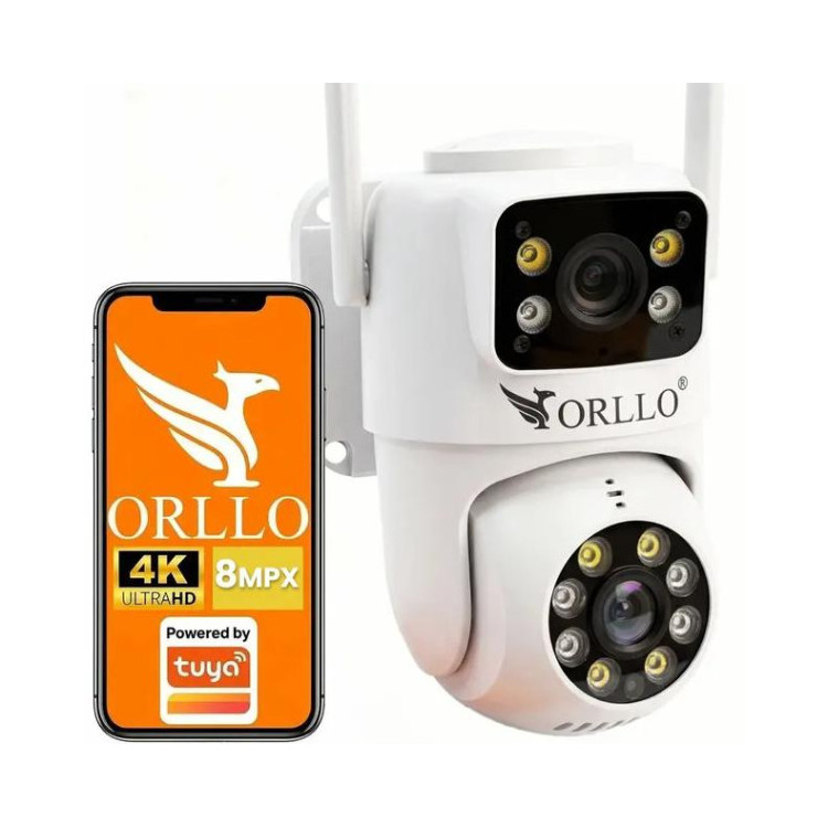 Kamera IP Orllo TZ19 DUAL 4MP+4MP Wi-Fi 4K AI