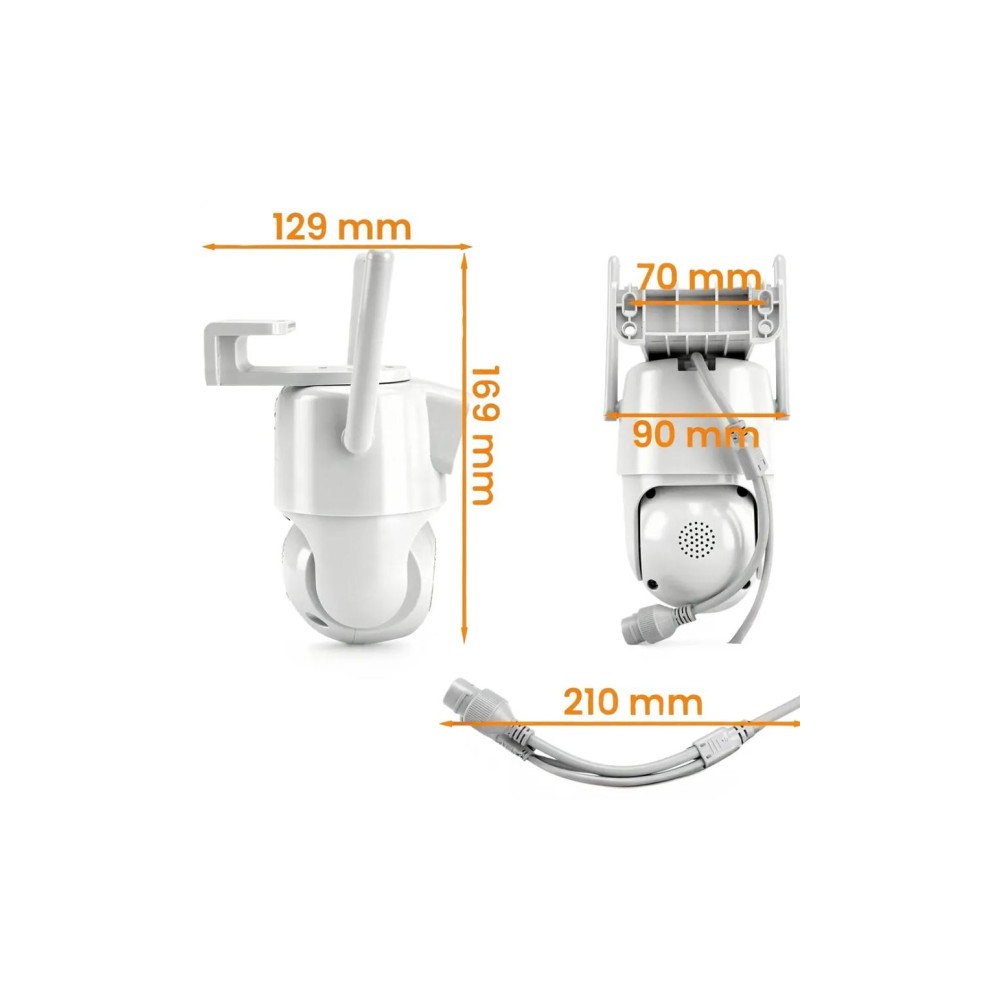 Kamera IP Orllo TZ19 DUAL 4MP+4MP Wi-Fi 4K AI