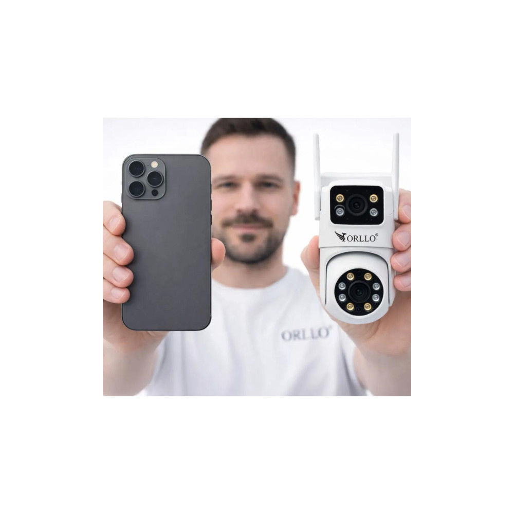 Kamera IP Orllo TZ19 DUAL 4MP+4MP Wi-Fi 4K AI