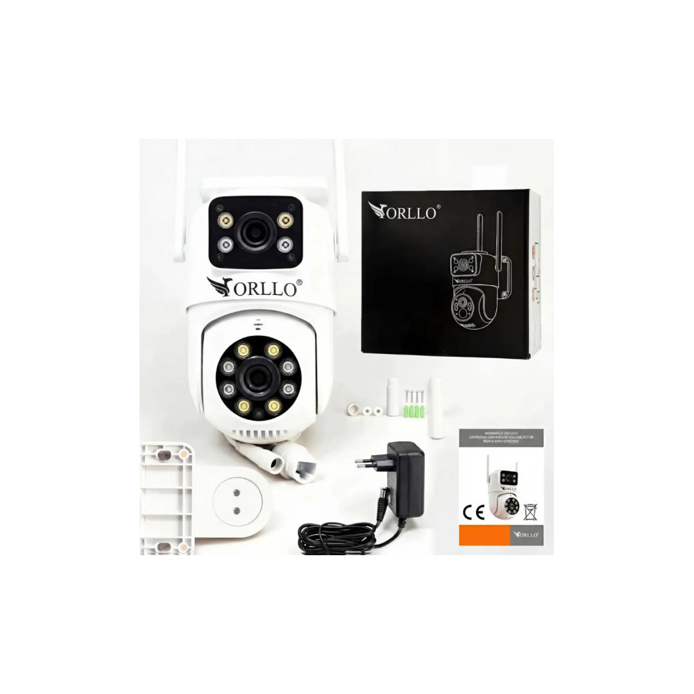 Kamera IP Orllo TZ19 DUAL 4MP+4MP Wi-Fi 4K AI