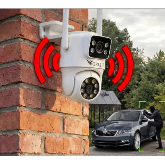 Kamera IP Orllo TZ19 DUAL 4MP+4MP Wi-Fi 4K AI