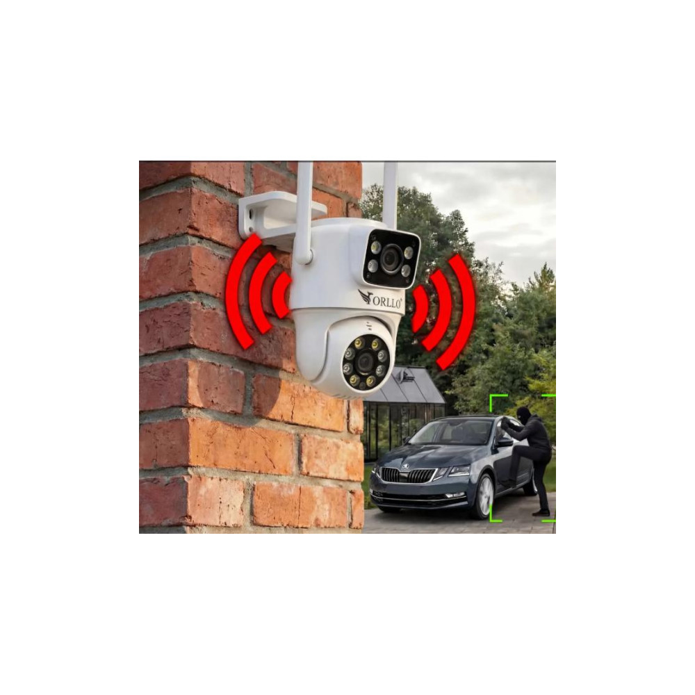 Kamera IP Orllo TZ19 DUAL 4MP+4MP Wi-Fi 4K AI