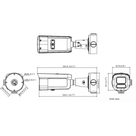 KAMERA IP HIKVISION DS-2CD2T43G2-2LI(2.8mm)