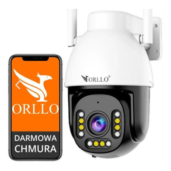 Kamera IP Orllo zewnętrzna obrotowa zoom x10 4MPx ORLLO Z9 ULTRA
