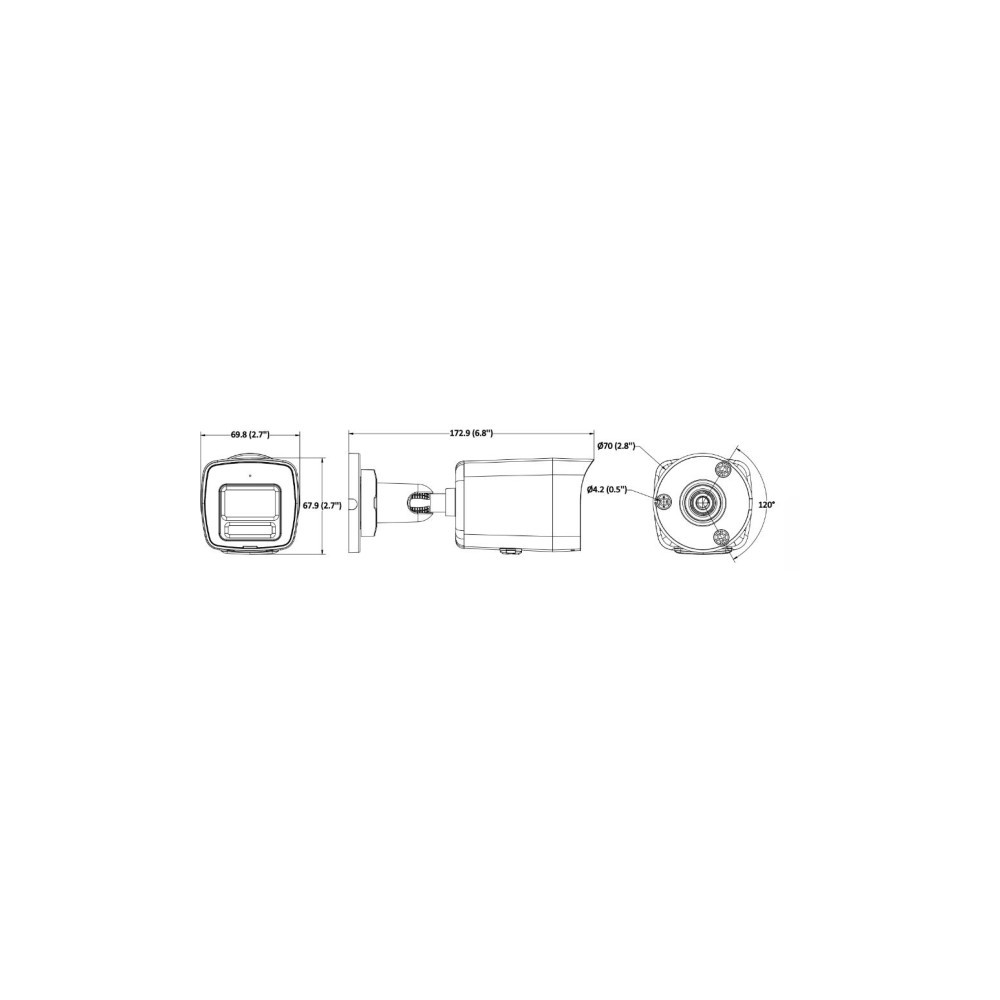 Kamera IP Hikvision DS-2CD1047G3-LIU(2.8mm)