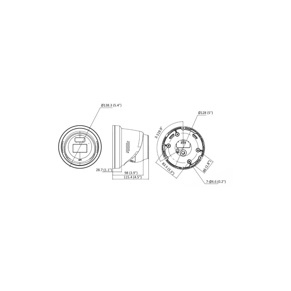Kamera IP Hikvision 16MP DS-2CD23166G3-IS2UY/SL(2.8mm)(eF)