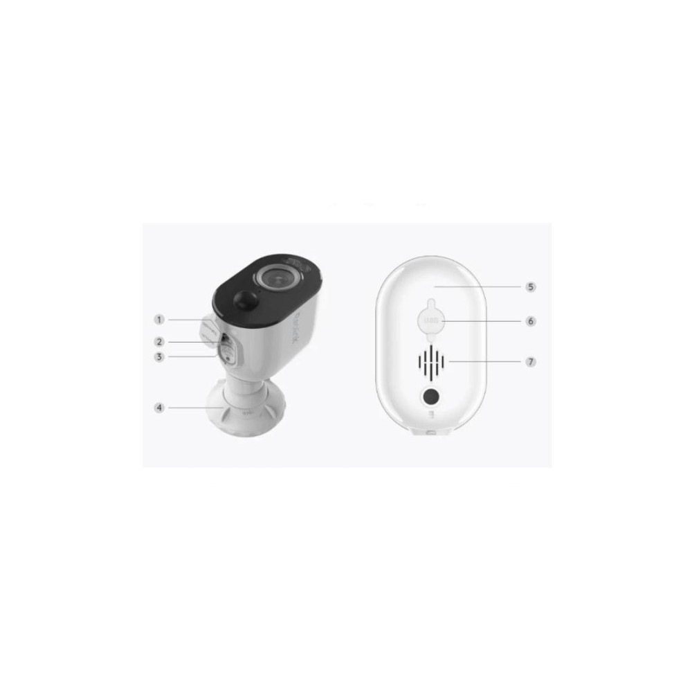 Kamera IP Reolink Argus Series B310 3MP Wi-Fi bateryjna