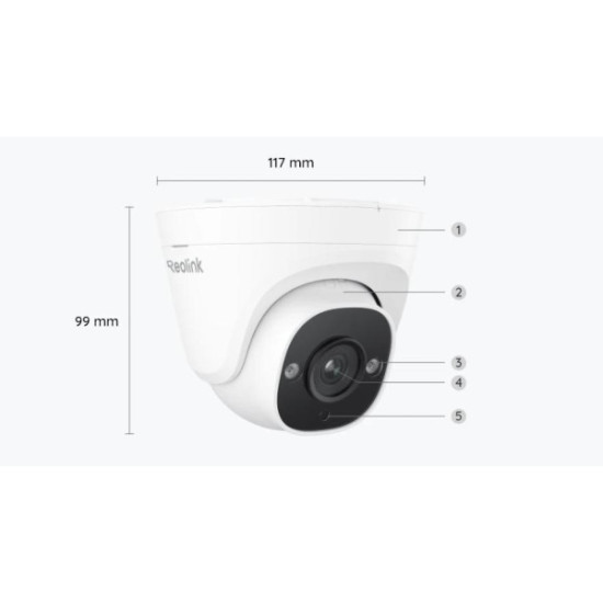Kamera IP Reolink P324 5MP PoE