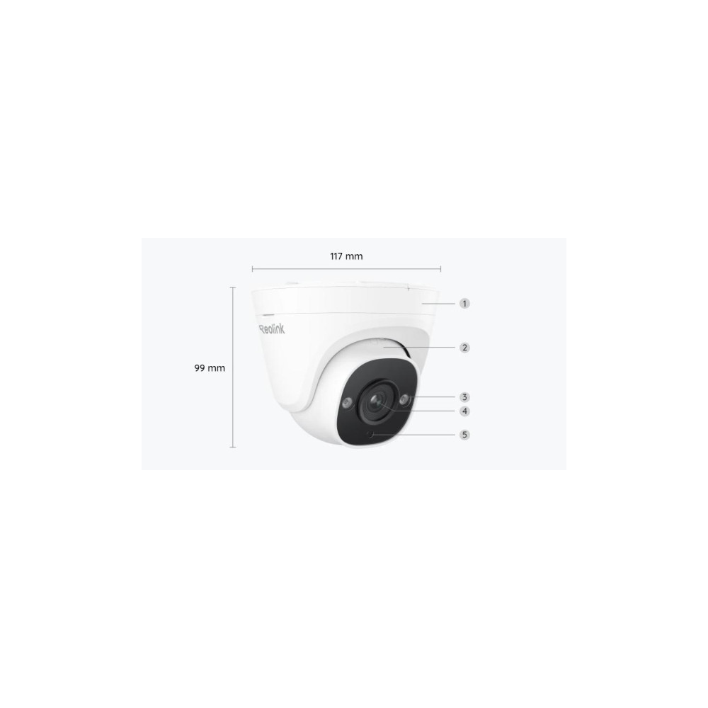 Kamera IP Reolink P324 5MP PoE