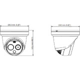 Kamera ip Hikvision DS-2TD1228-2/QA(BLACK)