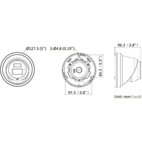 Kamera IP Hikvision DS-2CD2343G2-LIZ2UY/SL(2.8/4mm)