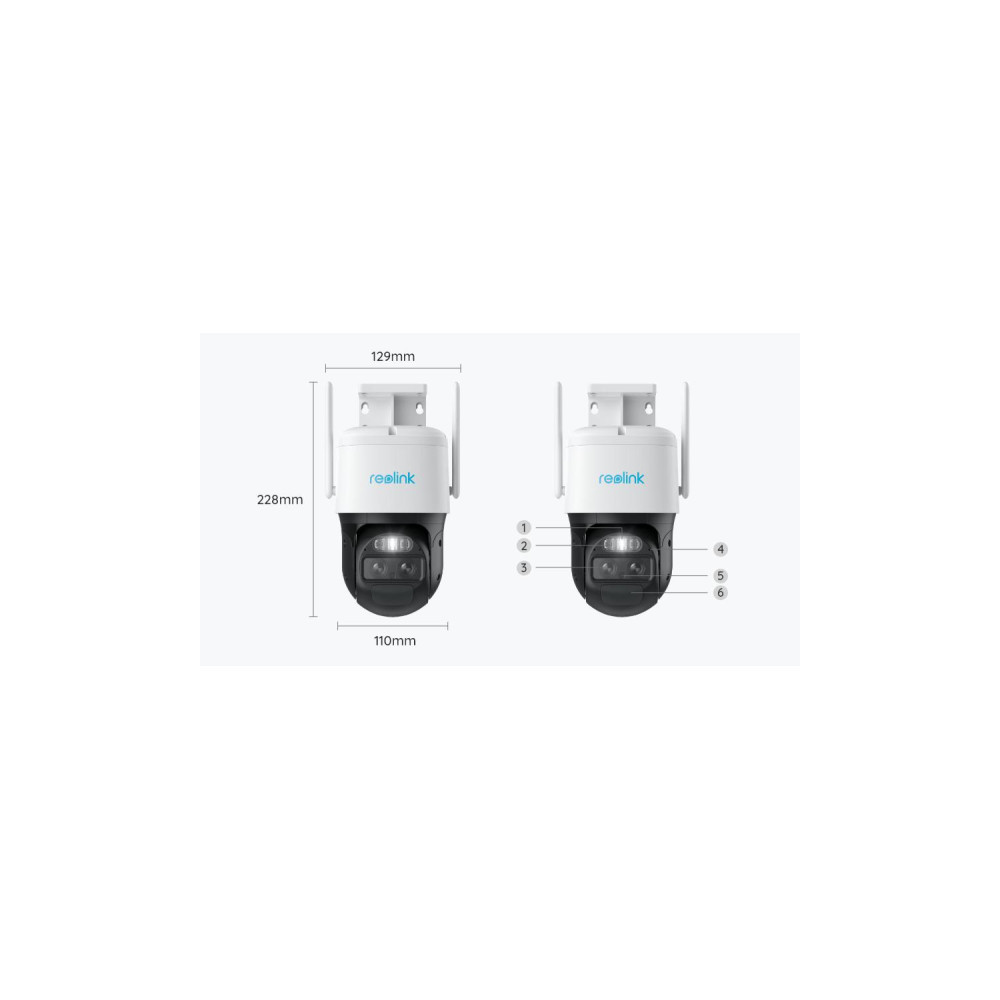 Kamera IP Reolink Trackmix Series G770 8MP LTE z panelem solarnym