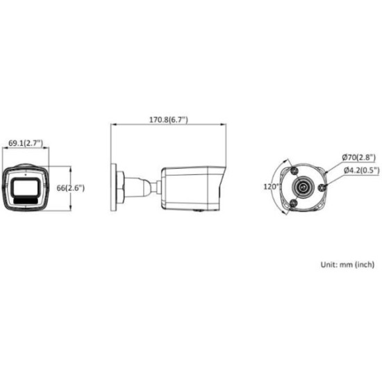 Kamera IP Hikvision DS-2CD1023G2-LIU 2.8mm PL