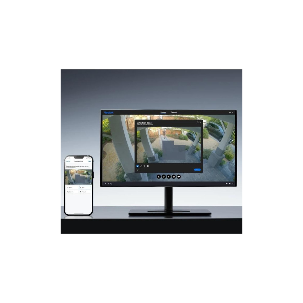 Kamera IP Reolink P320 5MP POE biała