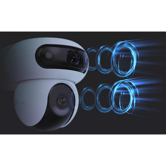 Kamera IP Ezviz HB90X Dual 4G Wi-Fi Kit 4MP+4MP z panelem solarnym 8W