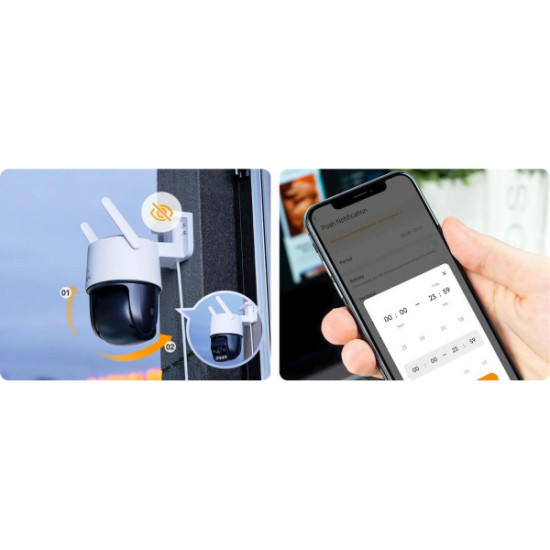 Kamera IP Imou Titan Pro 6MP Aurora Wi-Fi PoE z chmurą Imou Protect na rok