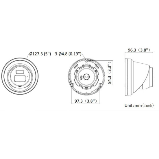 Kamera IP Hikvision 12MP DS-2CD23126G3-IS2UY/SL(2.8mm)(eF)