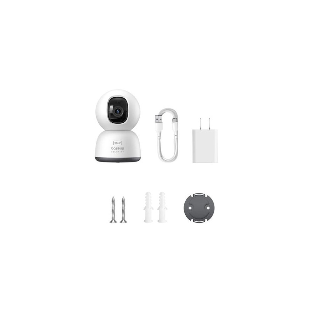 Kamera Baseus Security P1 Lite 2K (wersja EU) – biała S0TV002132
