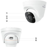 Kamera IP Reolink Professional RP-PCT12M 12MP PoE Kopułowa