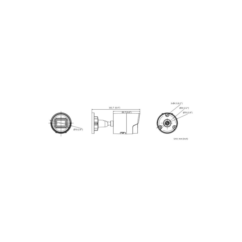 KAMERA IP HIKVISION DS-2CD2043G2-LI2U(2.8mm)(BLACK)