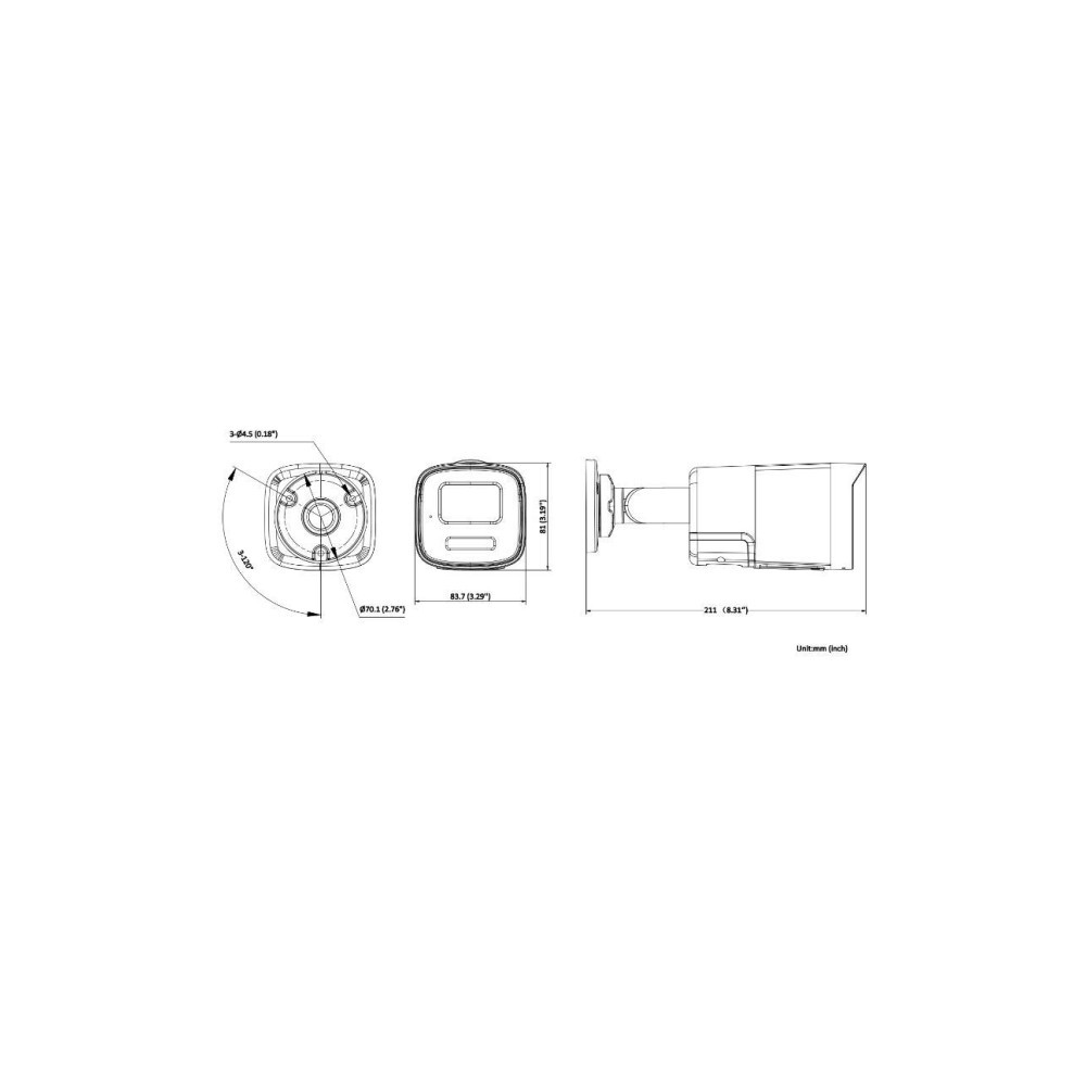 KAMERA IP HIKVISION DS-2CD1T47G2H-LIUF/SL 2.8mm PL