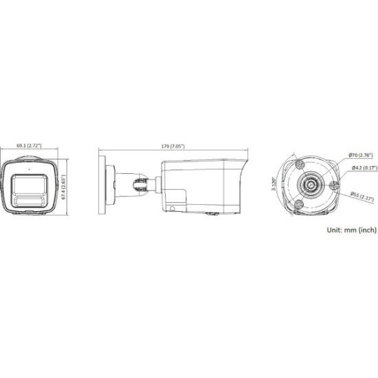 Kamera IP Hikvision DS-2CD1023G2-LIUF/SL 2.8mm PL