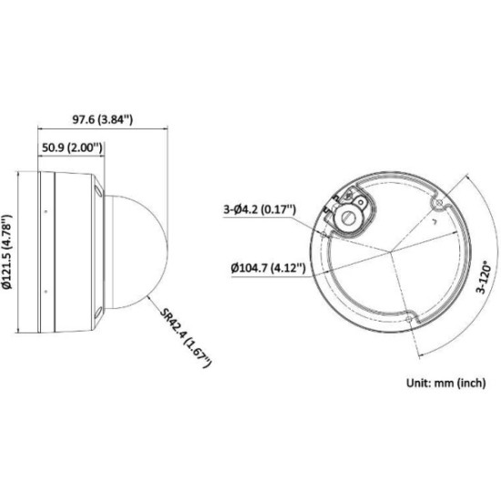 Kamera IP Hikvision DS-2CD1127G2H-LIU 2.8mm PL