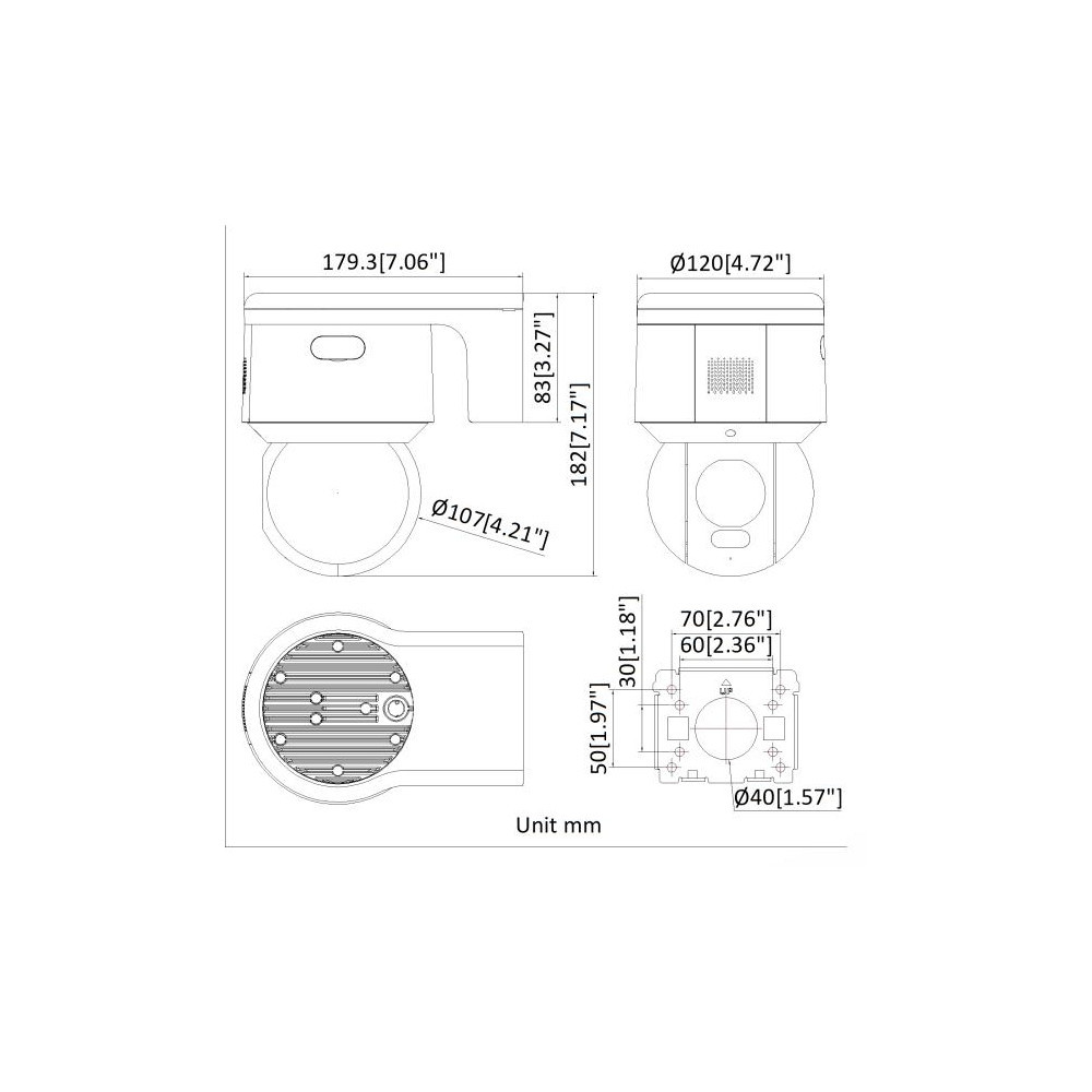 Kamera IP Hikvision DS-2DE3A400BW-DE F1 T5 PL