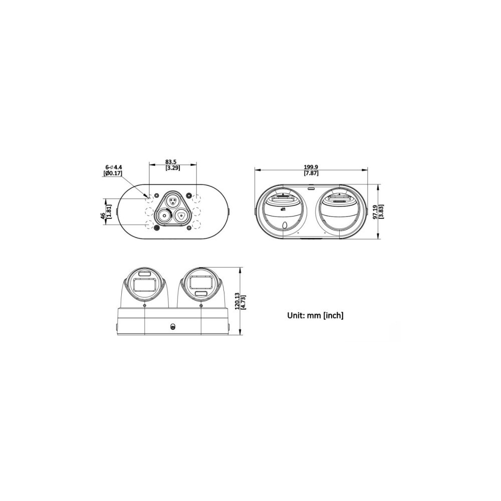 Kamera IP Hikvision DS-2CD2343G2D-LIZ2UY/SL(2.8/4)BLACK