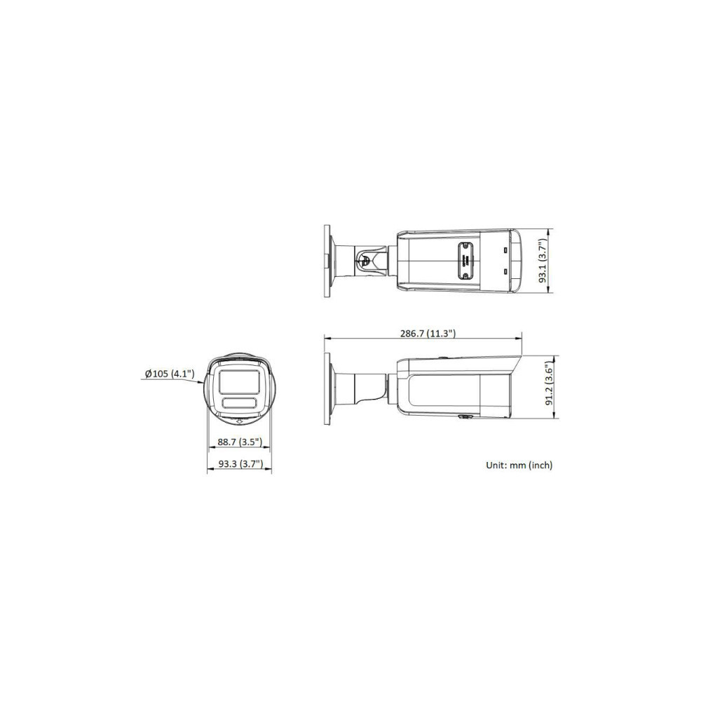 Kamera IP Hikvision DS-2CD2T86G2H-2I 2.8mm EF BLACK PL
