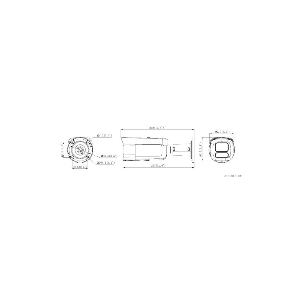 Kamera IP Hikvision DS-2CD26123G2-LIZS2UY/SL(2.8-12mm)
