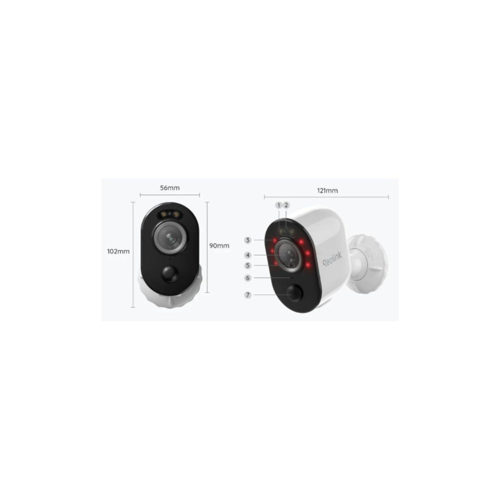 Kamera IP Reolink Argus Series B310 3MP z panelem solarmym