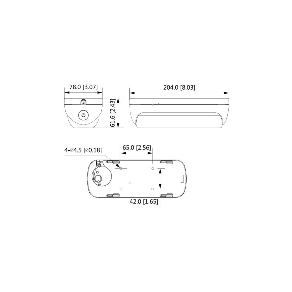 KAMERA IP DAHUA IPC-HDW8441X-3D-0280B