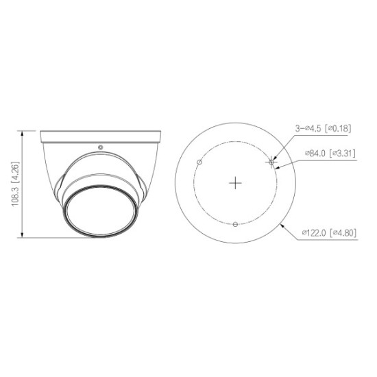 KAMERA IP DAHUA IPC-HDW5842T-ZE-2712-S3