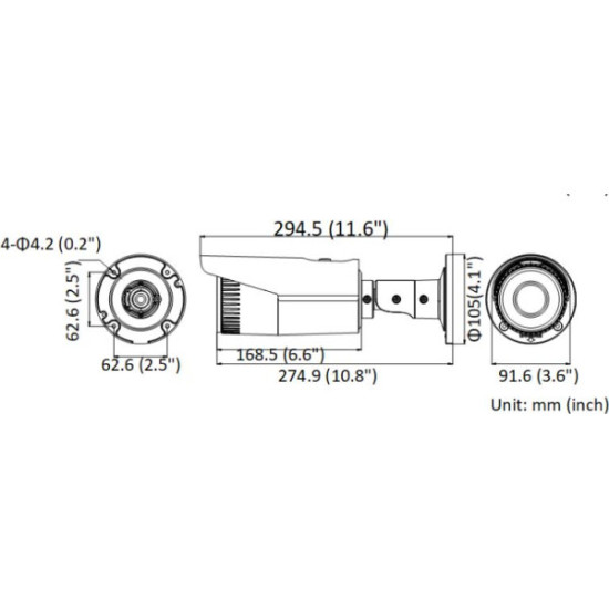 Kamera IP HikVision DS-2CD3651G0-IZS(2.7-13.5mm)(C)
