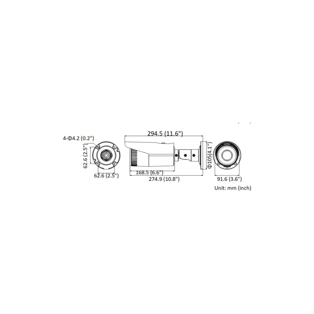 Kamera IP HikVision DS-2CD3651G0-IZS(2.7-13.5mm)(C)