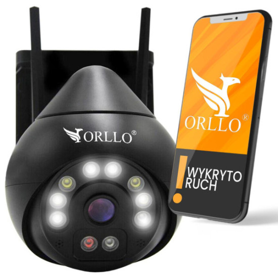 Kamera IP Orllo Z8 Pro WiFi Zewnętrzna Obrotowa Night Color 4MP